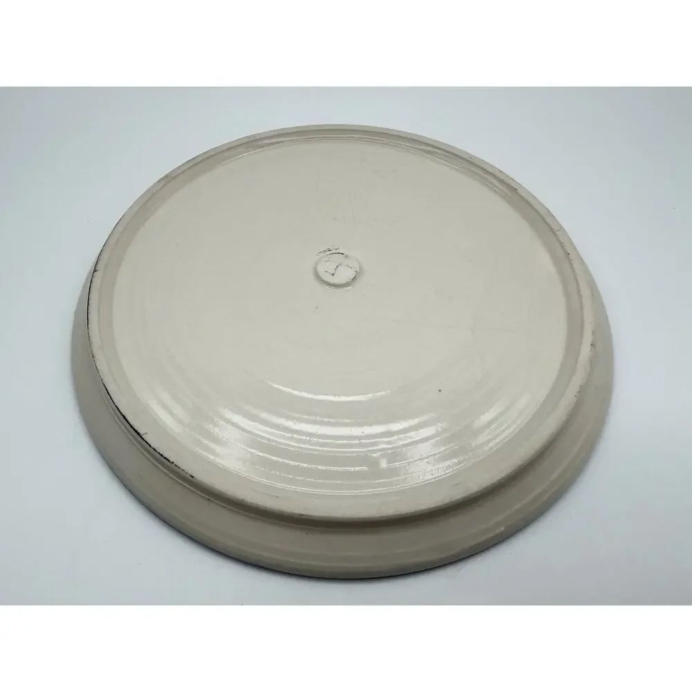 Tom Edwards Wallyware Art Pottery Plate 8.5” Caramel Coffee Metaphor Cartoon